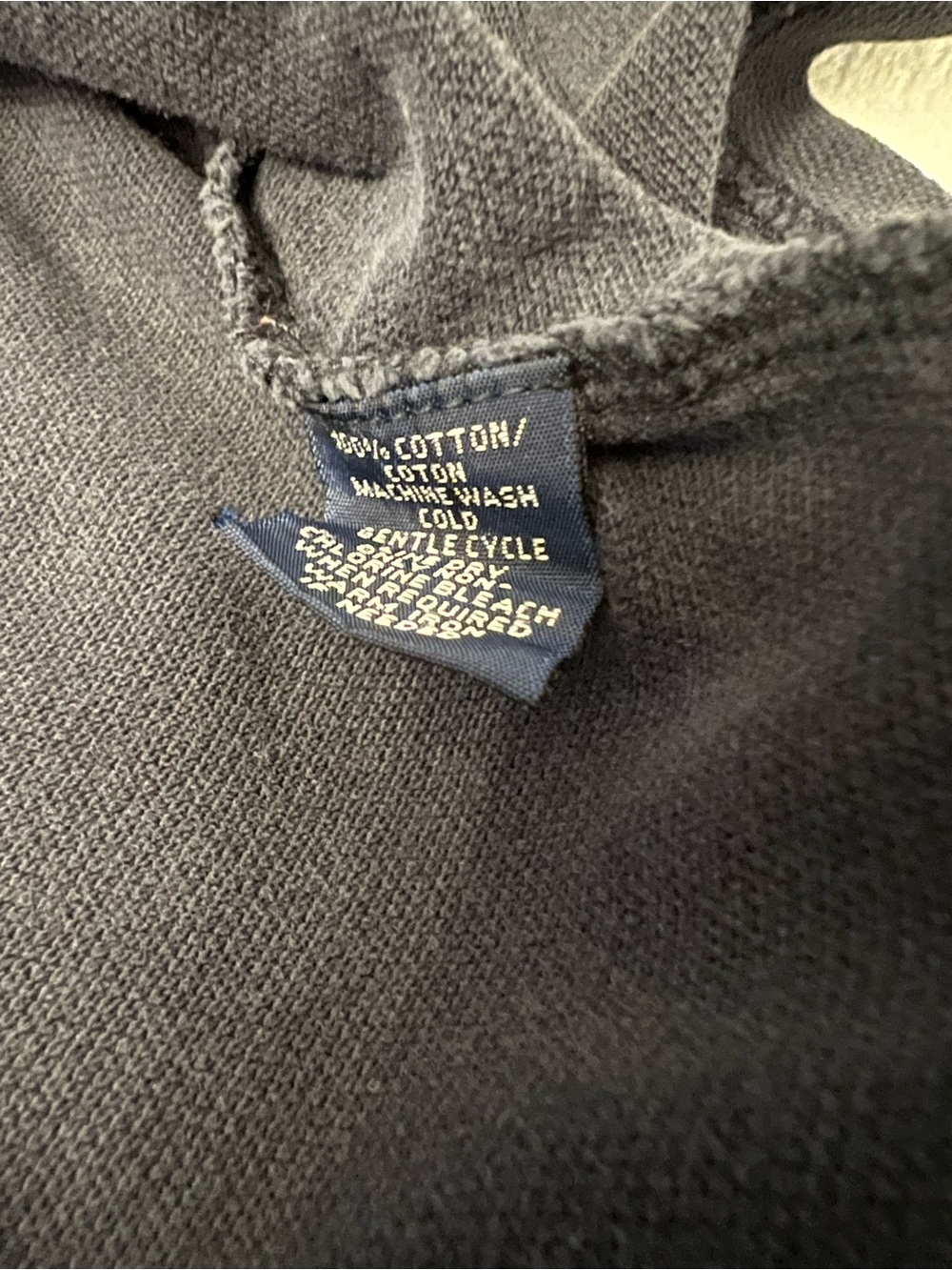 Vintage Ralph Lauren Women’s Navy Polo with Red Pony Embroidery - Picture 4 of 8